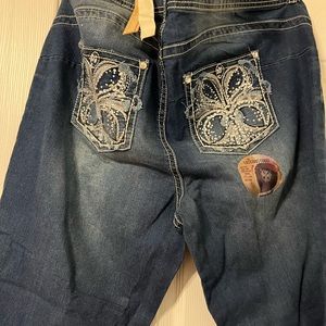 Wallflower boot cut/wide leg jeans plus size 24